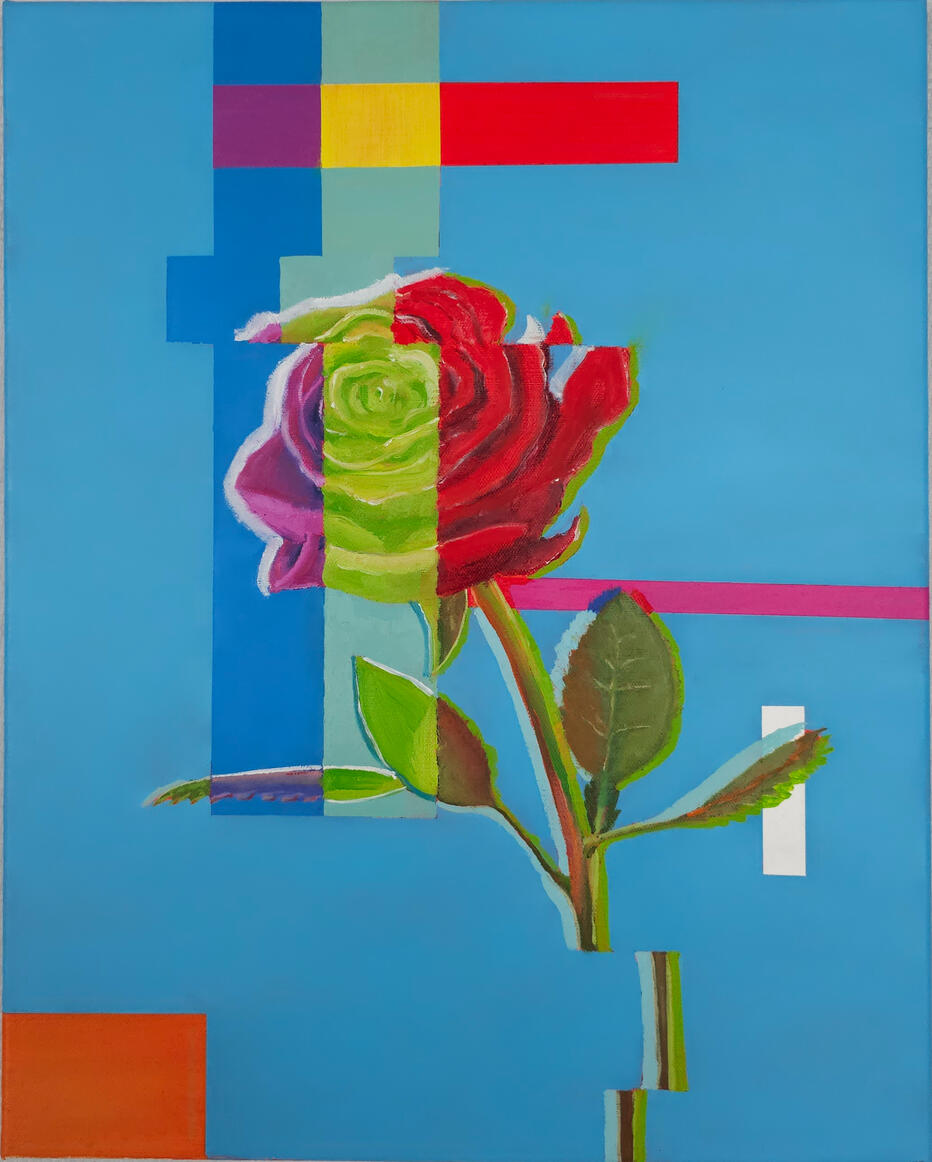 Floral Matrix - A4 / 21cm x 29.7cm - £30